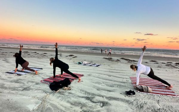 Yoga on the Beach St Simons